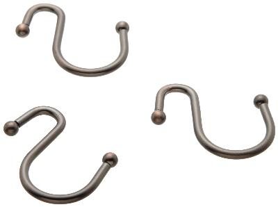 Carnation Home Fashions  Inc S Shower Curtain Hooks Oil Rubbed Bronze