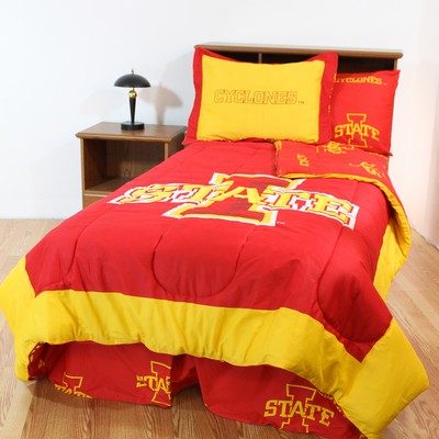 College Covers Iowa State Cyclones Bed-in-a-Bag Set 