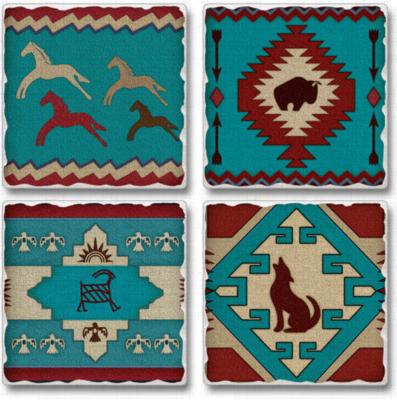 Highland Graphics Anasazi Spirit Coaster Set 