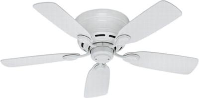 Hunter Fan Co 42in Low Profile IV White