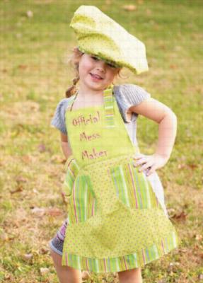 Manual Woodworkers and Weavers  Inc Izzy Official Mess Maker Childs Apron 