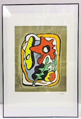 Davids Fine Art Original Untitled Fernand Leger After Signed Lithograph 