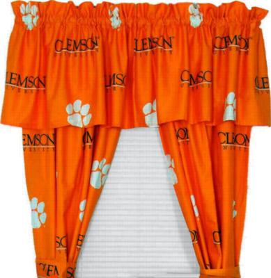 College Covers Clemson Tigers Curtain Panels 