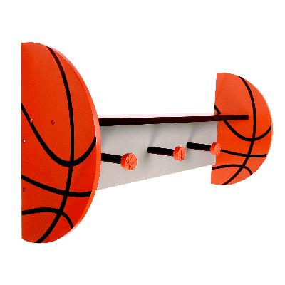 Trend Lab Basketball - Wall Shelf With Pegs 