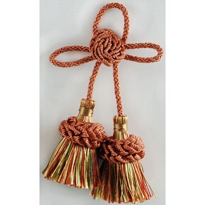 Brimar Trim Dbl Tassel Rosette CBB