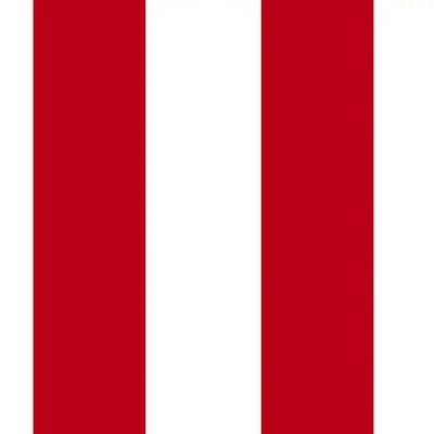 Bryant Industries Corp Awning Stripe Large Jungle Crimson