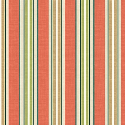 Bryant Industries Corp Baja Linen Stripe Coral