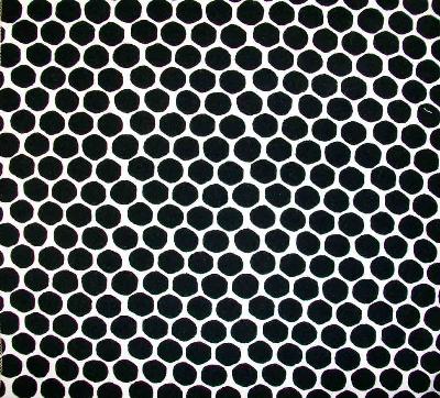 I T D  Fabrics Honeycomb Black