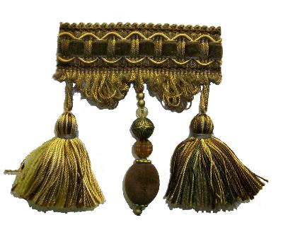 Kasmir Trim 4 Inch Tassel Fringe 5