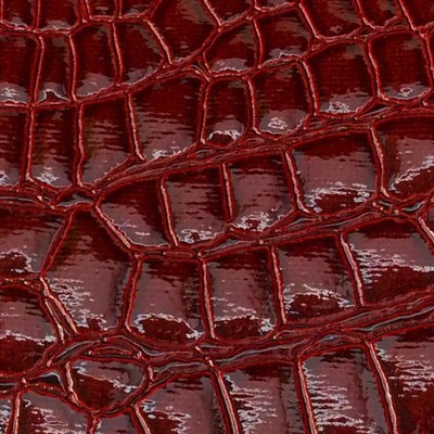 Novatex International Croco Leather Burgundy