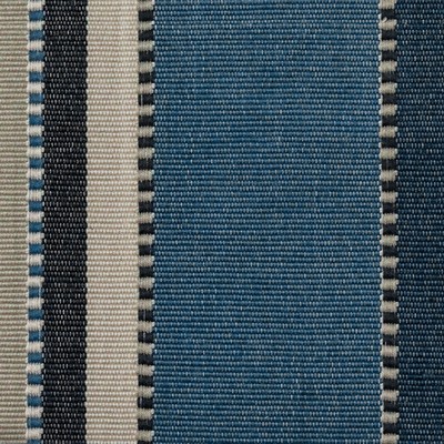 Roth and Tompkins Textiles Apache Blue Jeans  Blue Cotton 100% Cotton Fire Rated Fabric Striped  Navajo Print  Ranch Style fabric by the yard.