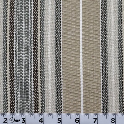 Roth and Tompkins Textiles Montana Stripe Oatmeal  Beige Upholstery Cotton 100% Cotton Fire Rated Fabric Striped  Ranch Style fabric by the yard.