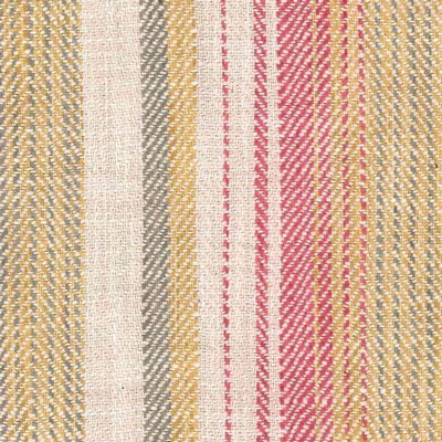 Roth and Tompkins Textiles Sonoma Stripe Sunset Sonoma Strpe Multi Multipurpose Polyester 100% Polyester Fire Rated Fabric Striped  Ranch Style fabric by the yard.