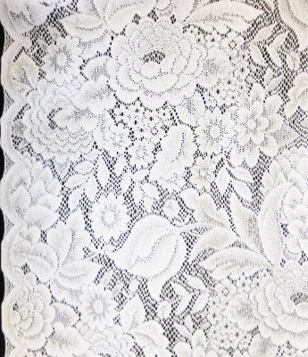 Unique Quality Fabric Eden White