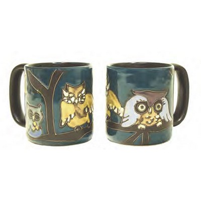 Mara Owls on Branch Round Mug 