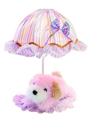 Lite Source Inc Puppy Lamp - Pink 