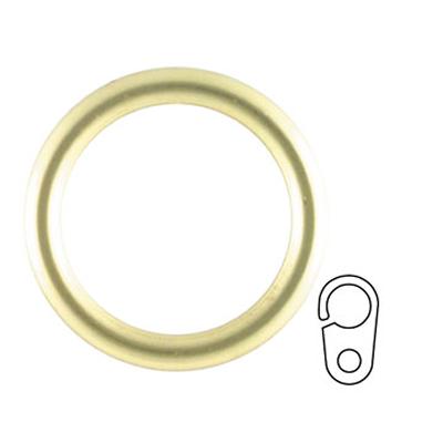 Vesta Hollow Ring w/Clip Polished Brass