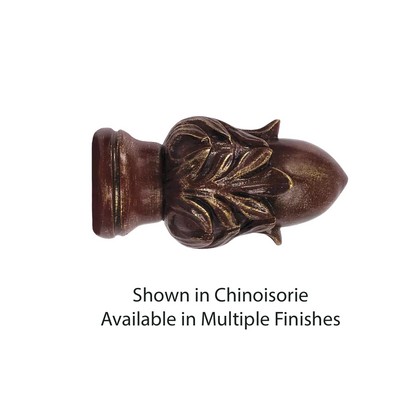 Finestra Crowned Acorn Finial 