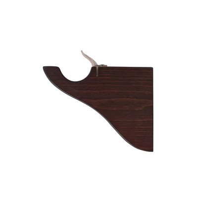 Finestra Single Bracket for 1 38 Pole Mahogany