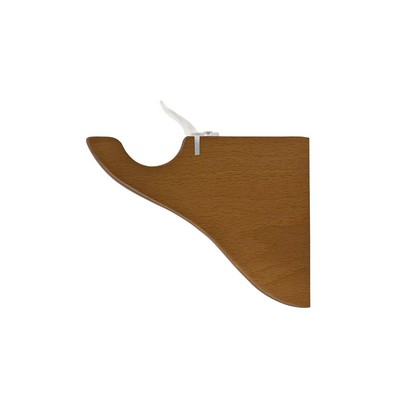 Finestra Single Bracket for 1 38 Pole Pecan