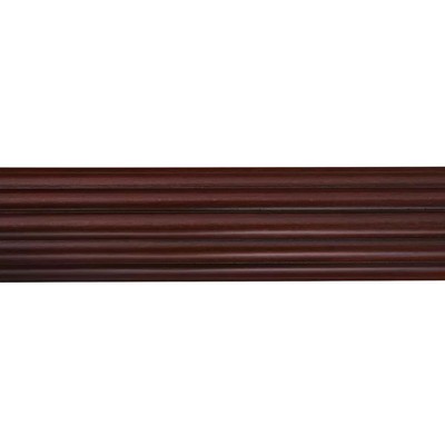 Finestra 6 Foot Reeded Pole 1 38 Diameter Mahogany