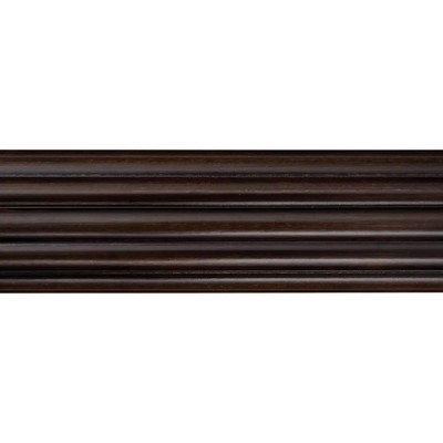 Finestra 6 Foot Reeded Pole 2in Diameter Espresso