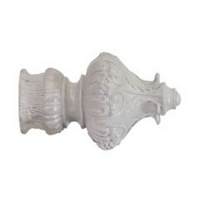 Kirsch Regal Finial Shown in Winterwood