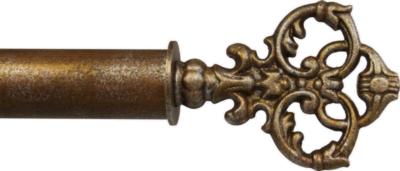 Ona Drapery Hardware Victoria Finial Shown in Versailles