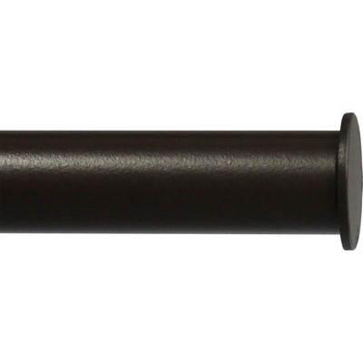Ona Drapery Hardware End Cap for 1inch Rods Shown in Burnished Bronze