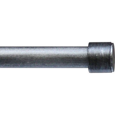 Ona Drapery Hardware End Cap for 3 4inch Rods Shown in Pewter