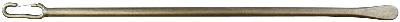Ona Drapery Hardware Hammered End Iron Baton up to 60 Inches 