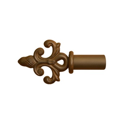 Orion Ornamental Iron  Inc 913l Iron Art Finial Shown in Naturelle Color