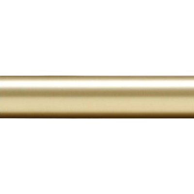 Aria Metal Aria Metal Pole 1 1/8 Diameter 12ft Satin Gold Satin Gold