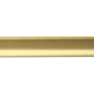 Aria Metal Aria Metal Pole 1 1/8 Diameter 6ft Brushed Brass Brushed Brass