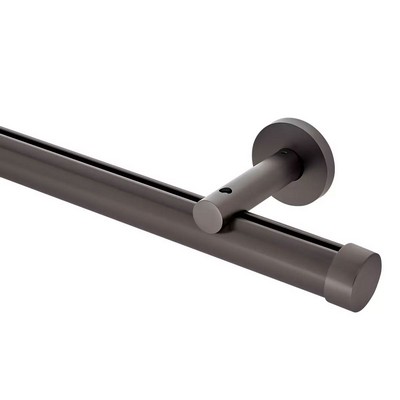 Aria Metal 1 3/8in Diameter H-Rail Traverse System Single Rod Standard Projection Iron Copper