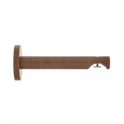 Aria Metal H-Rail Extended Wall Bracket Brushed Bronze