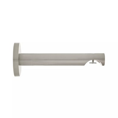 Aria Metal H-Rail Extended Wall Bracket Polished Nickel