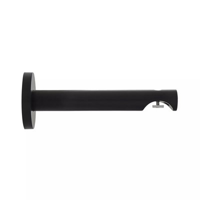 Aria Metal H-Rail Extended Wall Bracket Satin Black