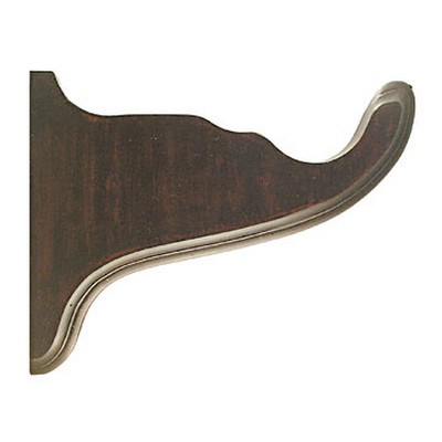 Vesta Wall Bracket Morgan Shown in Mahogany