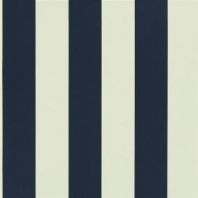 Ralph Lauren Wallpaper Spalding Stripe Dark Blue