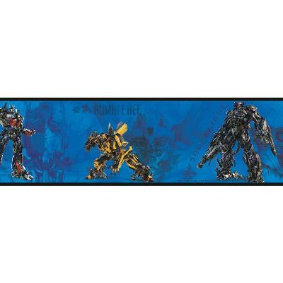 York Wallcovering Transformers 3 Peel & Stick Border  Multi