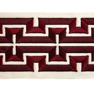 RM Coco Trim BD132 Border 4in Scarlet