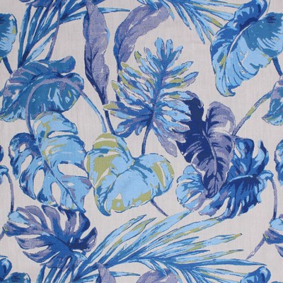 RM Coco Villa Fronds Tommy Bahama Sunbrella Grotto Blue