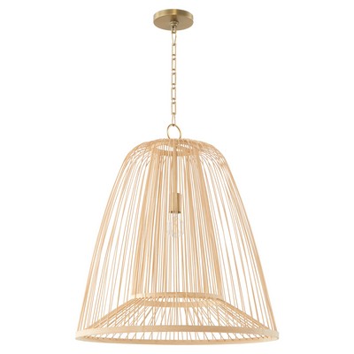 Cyan Design Terrae Pendant Bell Natural