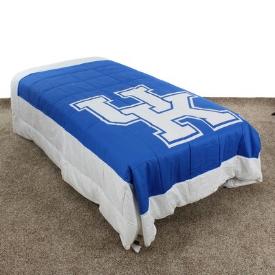 College Covers Kentucky Wildcats Light Comforter - Panel / Panel - King Kentucky Wildcats