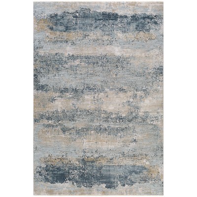 Surya  Brunswick Dusty Sage, Taupe, Light Gray, White, Pale Blue, O