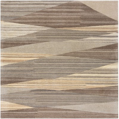 Surya  Forum Charcoal, Taupe, Tan, Light Beige, Brown, Black