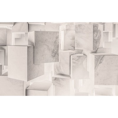 Wall Pops Stone Blocks Wall Mural Neutrals