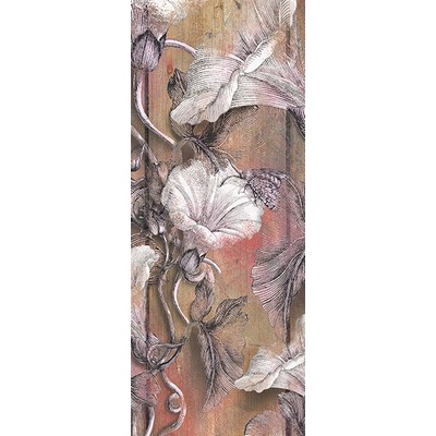 Wall Pops Blooming Plank Wall Mural Multicolor