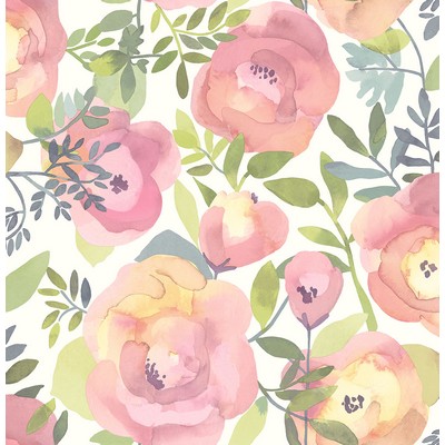 Wall Pops Peachy Keen Pink Peel & Stick Wallpaper Pinks